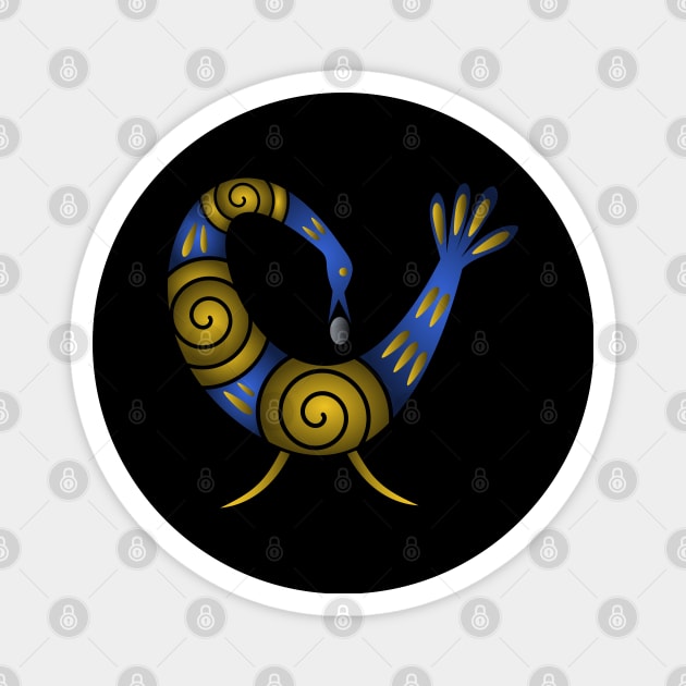 Sankofa Bird Symbol Magnet by Wareham Spirals